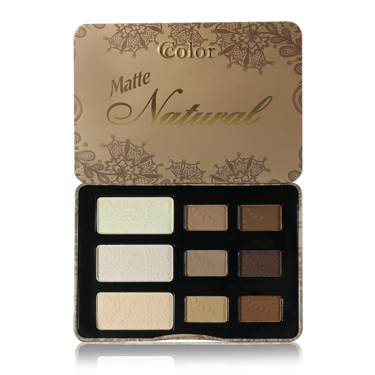 9-Color Matte Eyeshadow Palette D54949