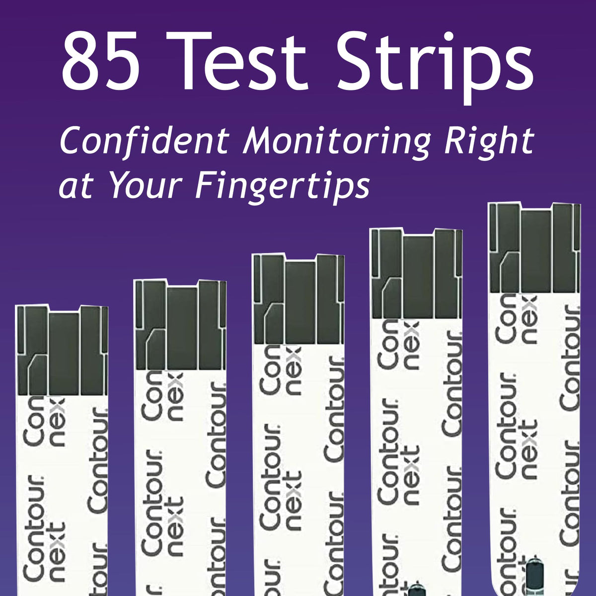 Blood Glucose Test Strips 85 Count V812223