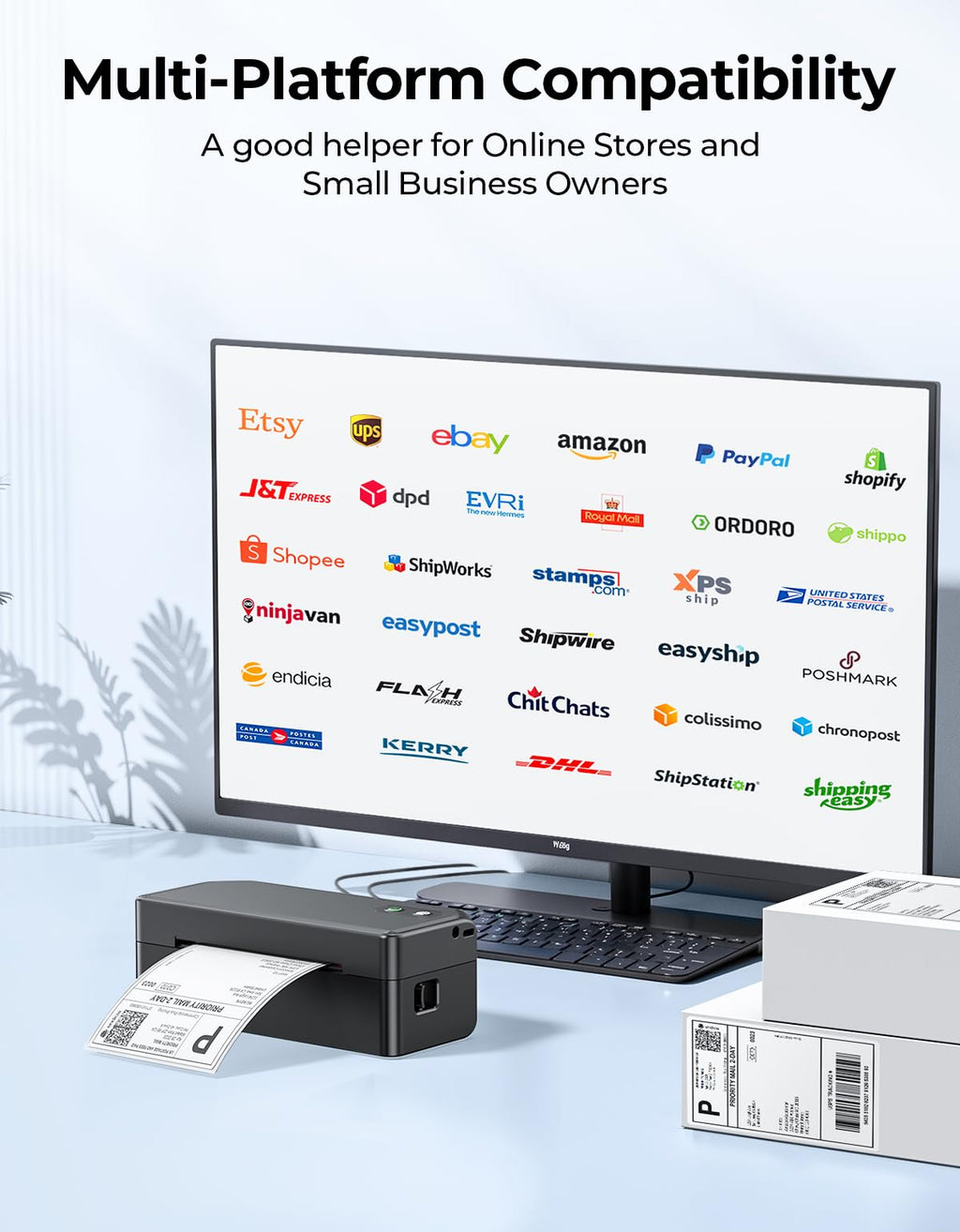Bluetooth Thermal Label Printer R787