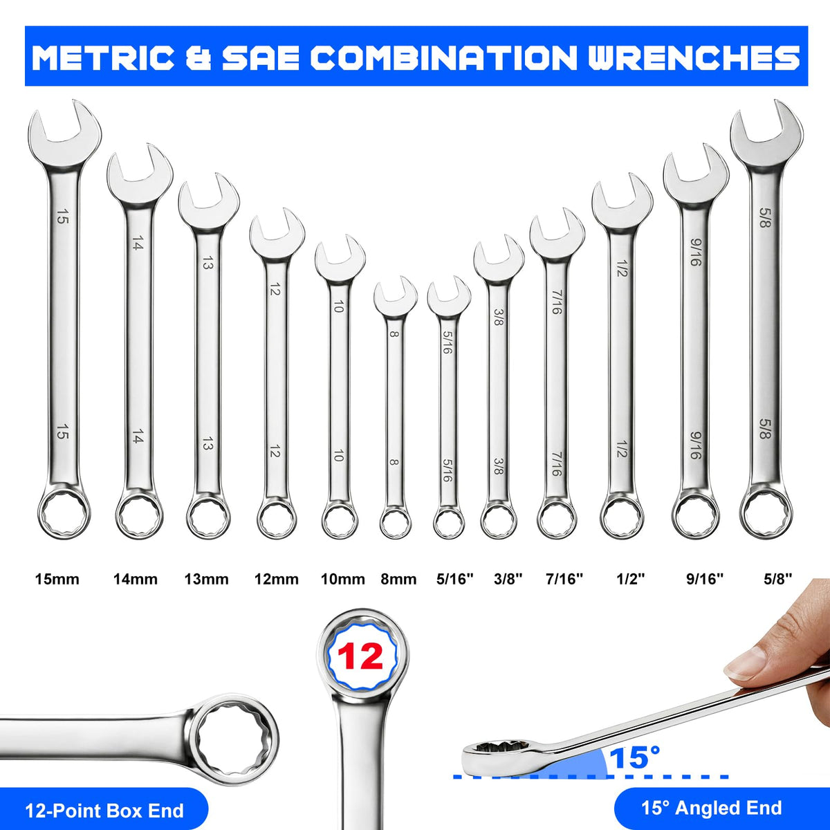 279-Piece Mechanics Tool Set with Toolbox H865946