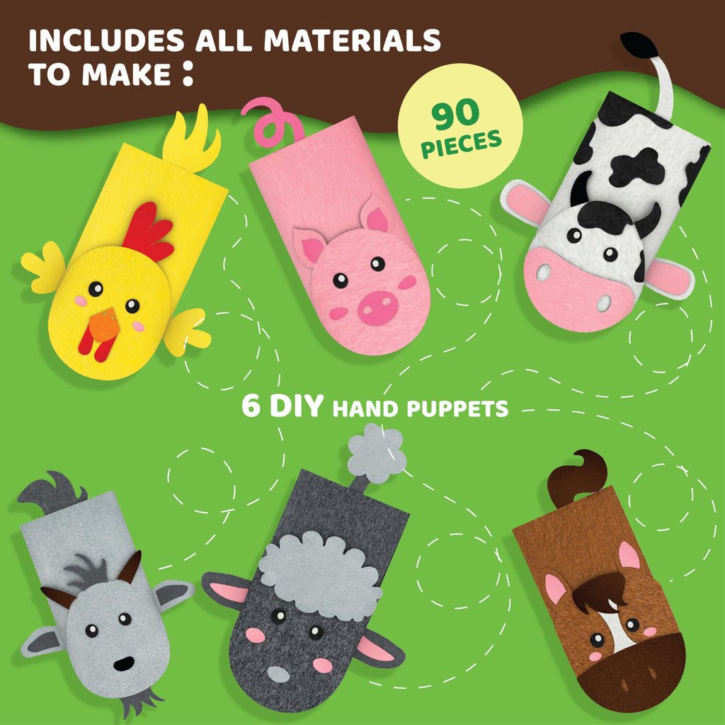 Hand Puppet Art Kit E4699