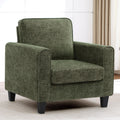 Green Chenille Upholstered Accent Chair U89271