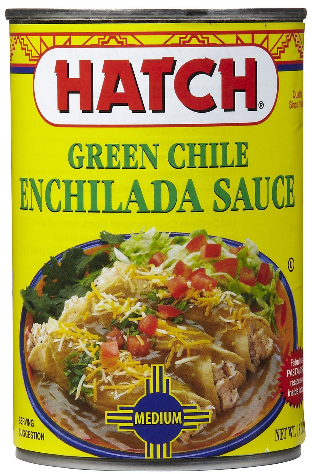 Green Chile Enchilada Sauce Medium 15 oz U1053