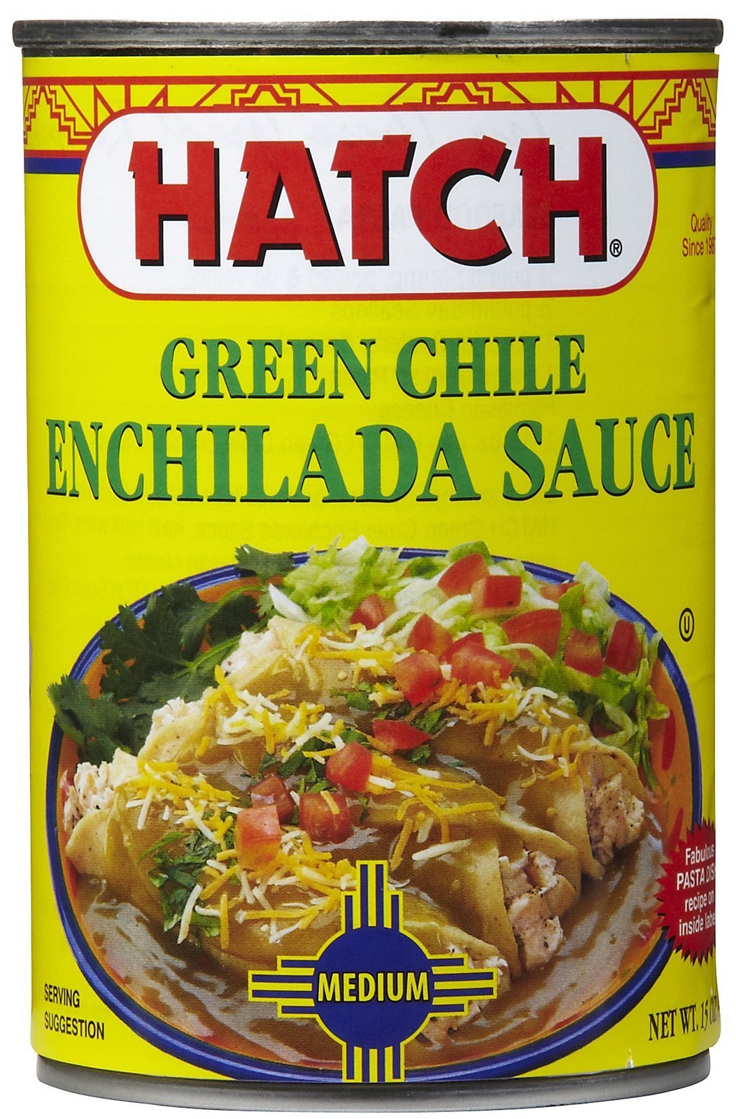 Green Chile Enchilada Sauce Medium 15 oz U1053