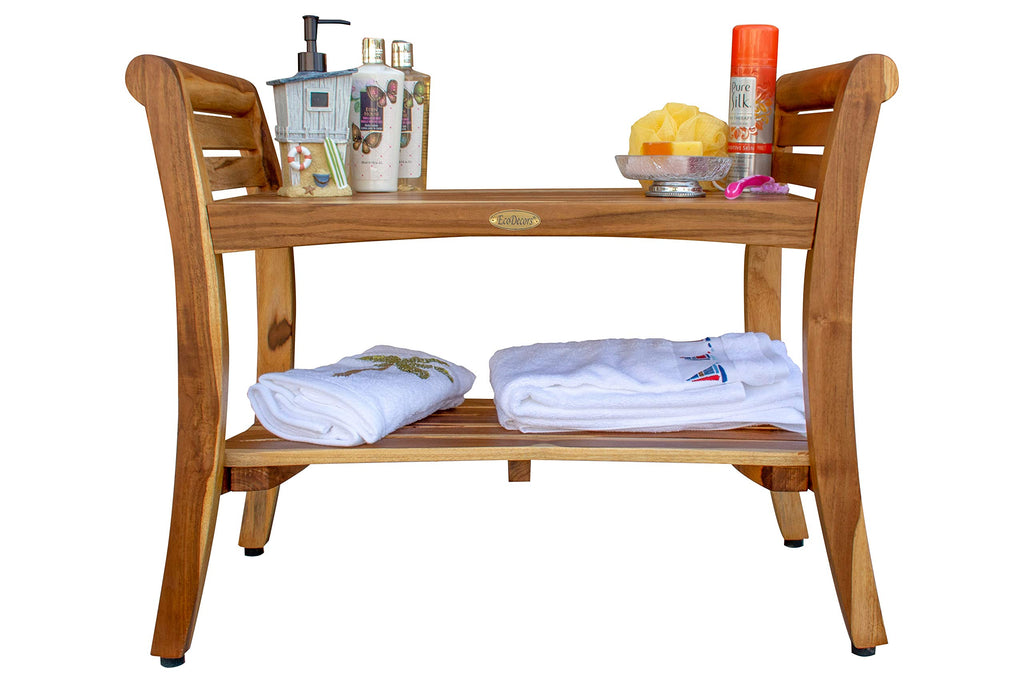 30-Inch Teak Shower Bench Y3642