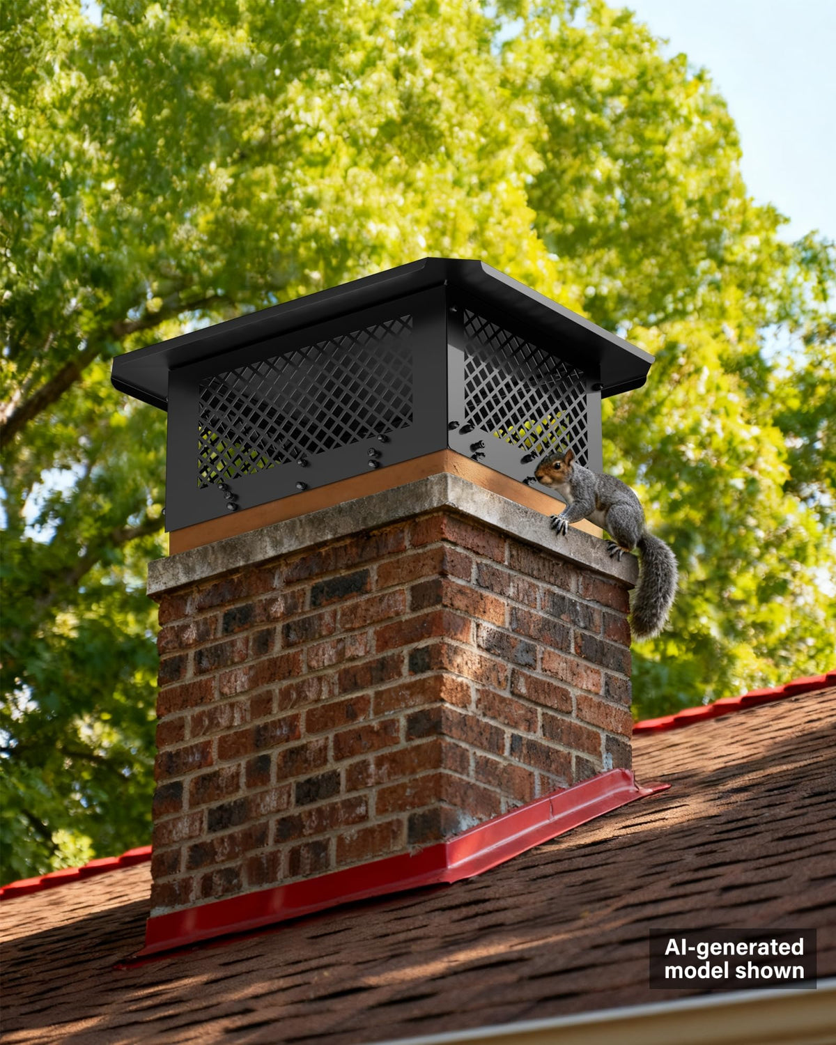 Rectangular Chimney Cap 14"x19" A977656