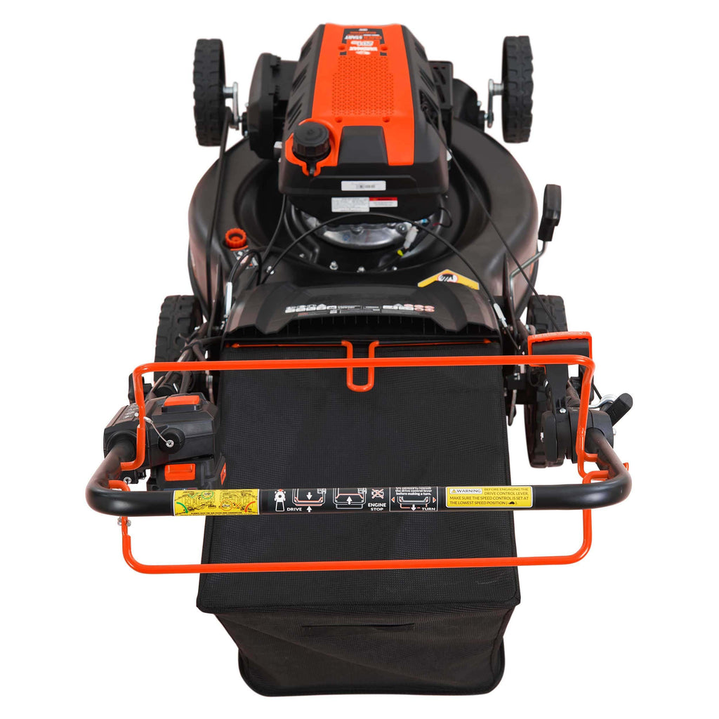 24 in. 201cc Gas Self Propelled Lawn Mower H71217