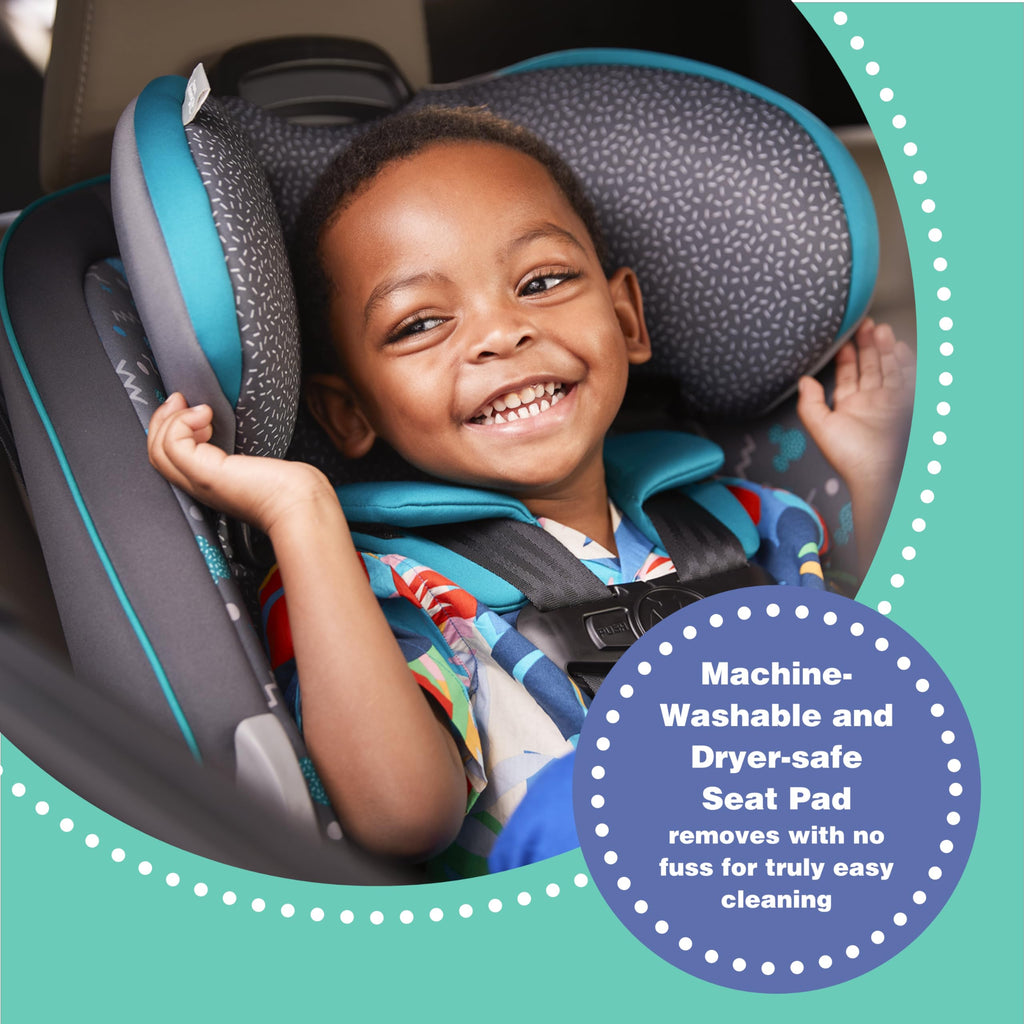 Convertible Car Seat, Rear Facing 5-40 pounds, Forward Facing 30-65 pounds, Booster 40-100 lbs F637648