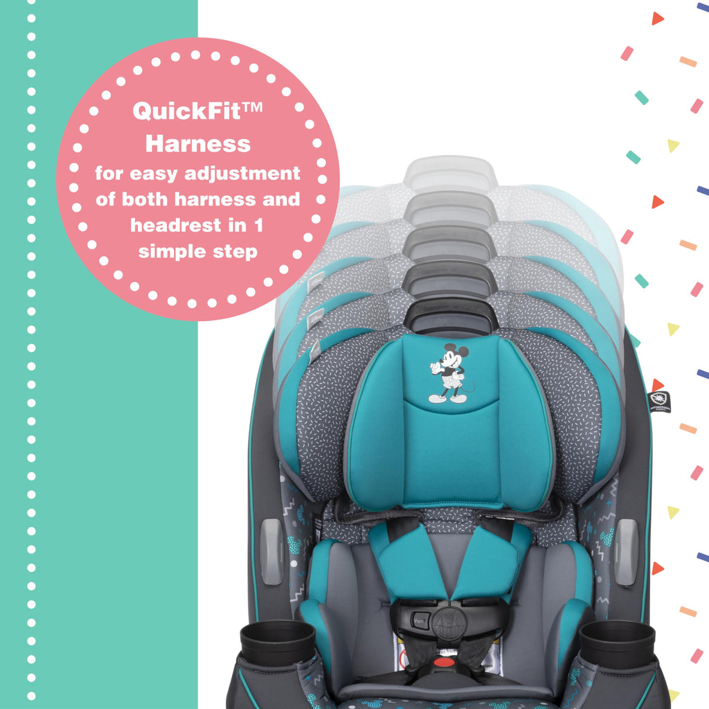 Convertible Car Seat, Rear Facing 5-40 pounds, Forward Facing 30-65 pounds, Booster 40-100 lbs F637648