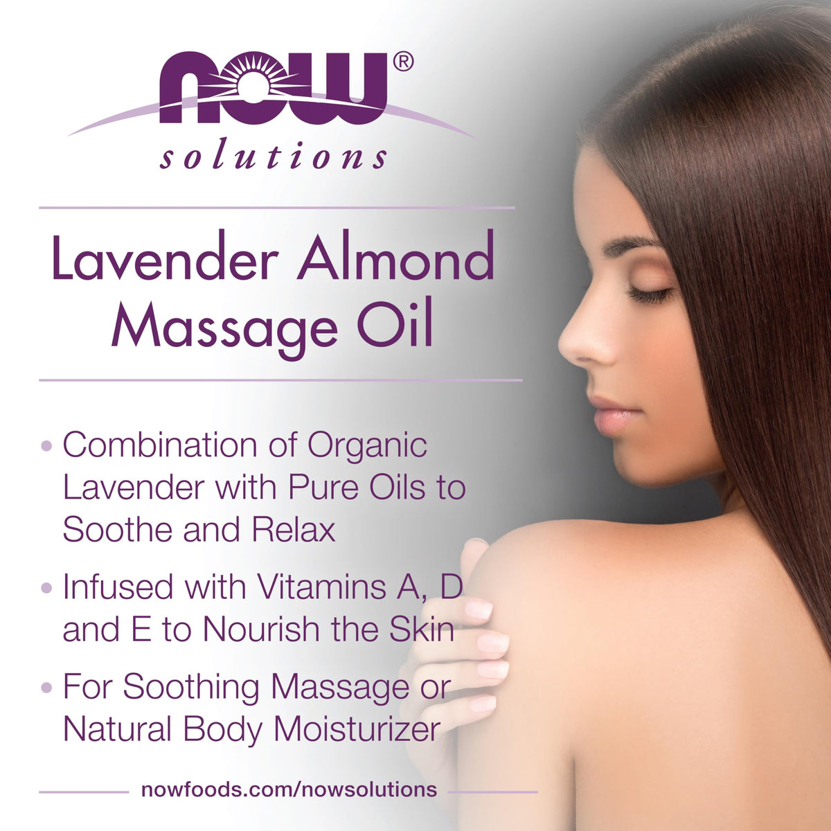 Lavender Almond Massage Oil 16 fl oz H6193