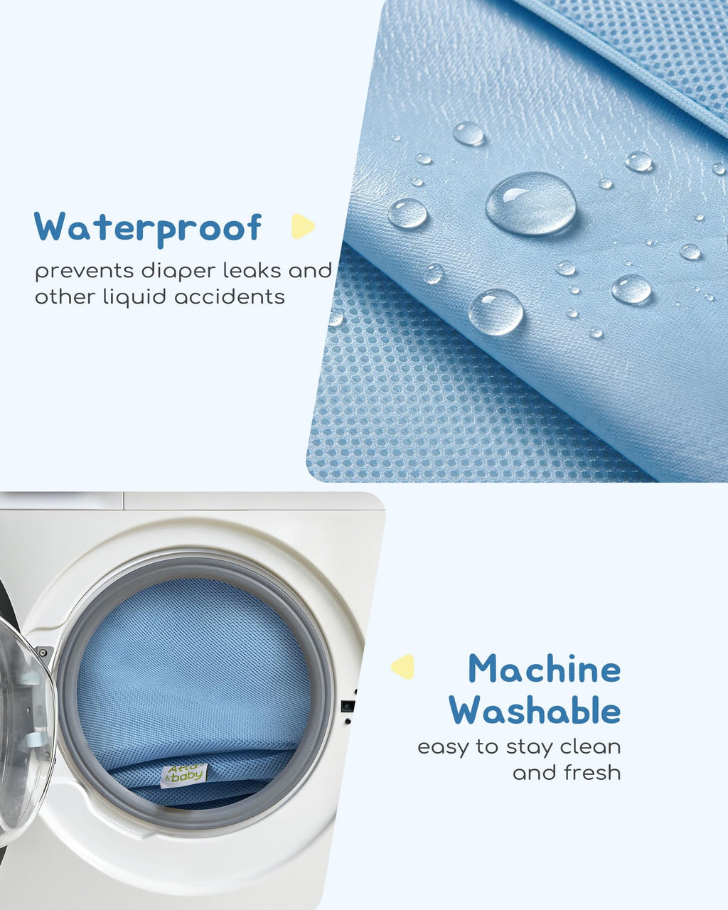 Breathable Waterproof Crib Mattress T90162