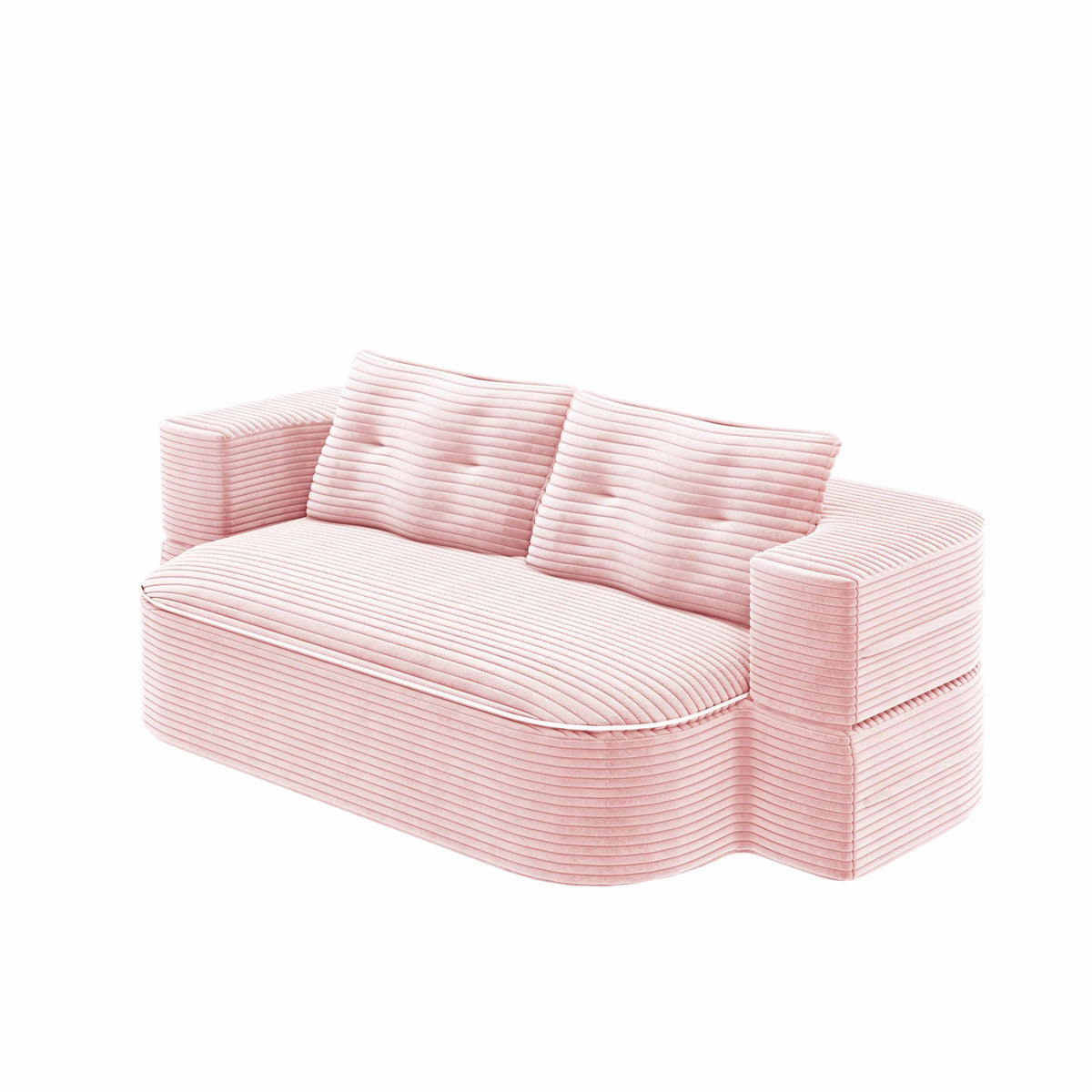 King Size Corduroy Futon Sofa Bed I3549