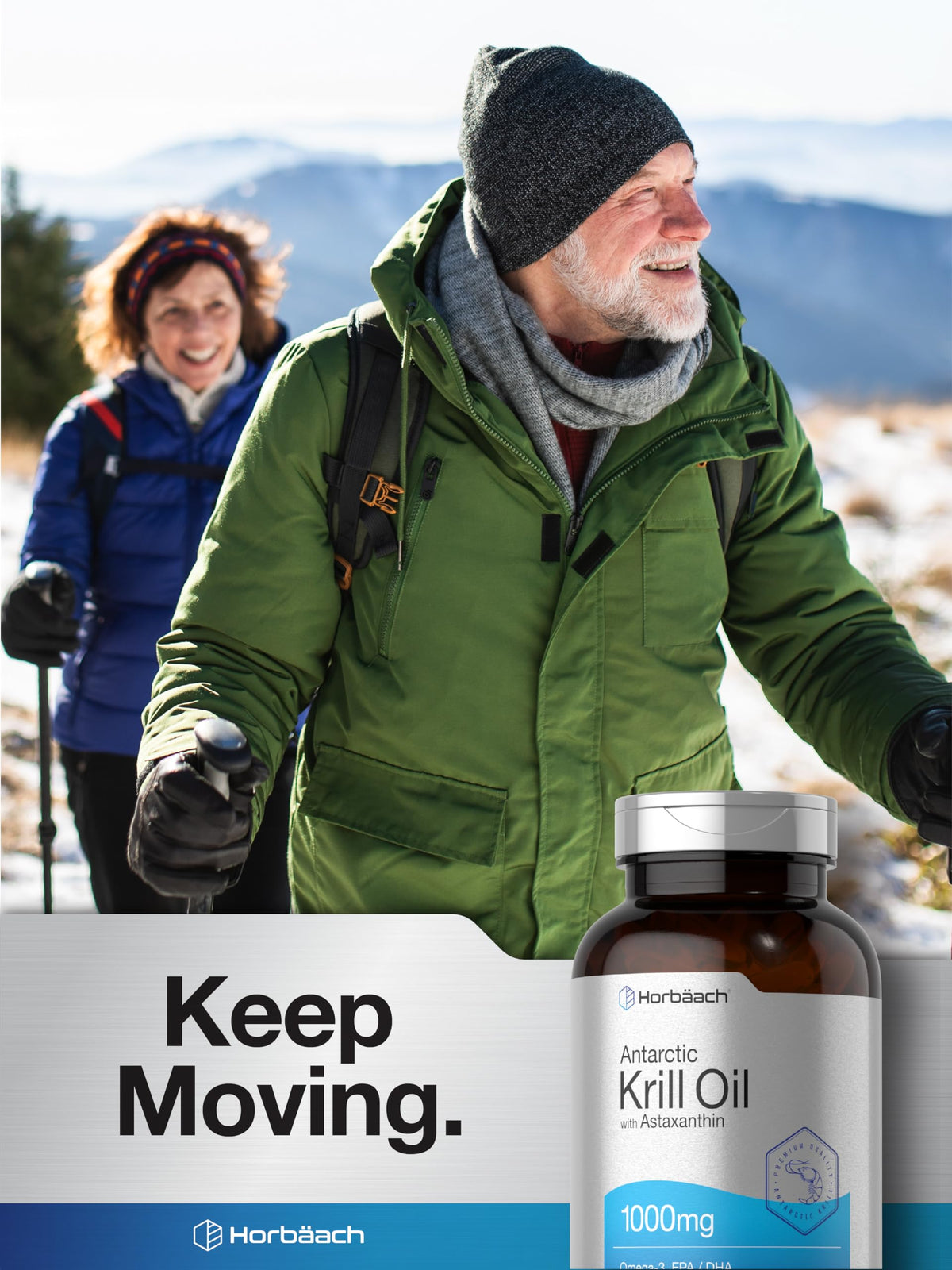 Antarctic Krill Oil 1000mg Softgels 300 Count D5828