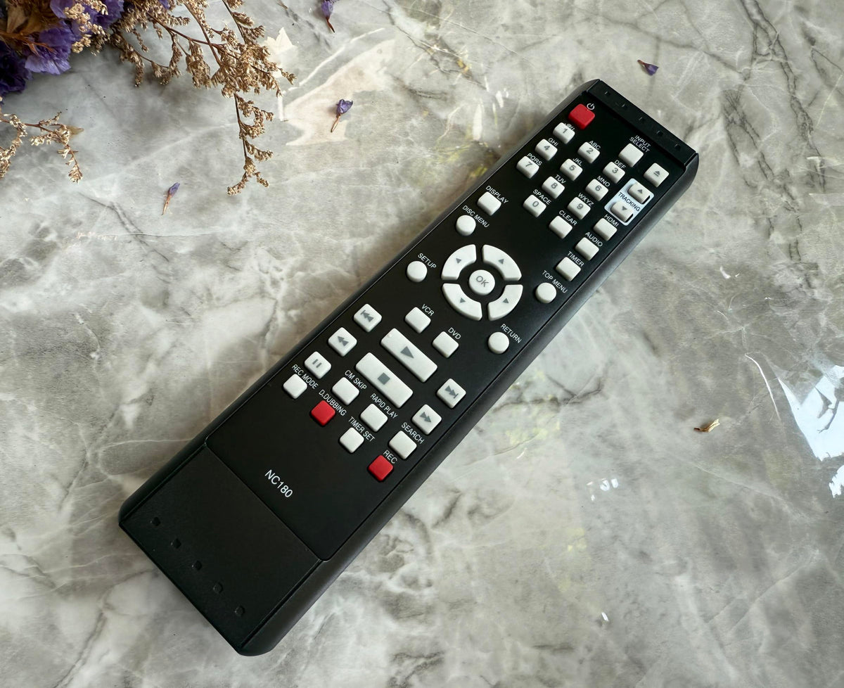 Replacement Remote Control for VCR/DVD Player Combo Recorder D795