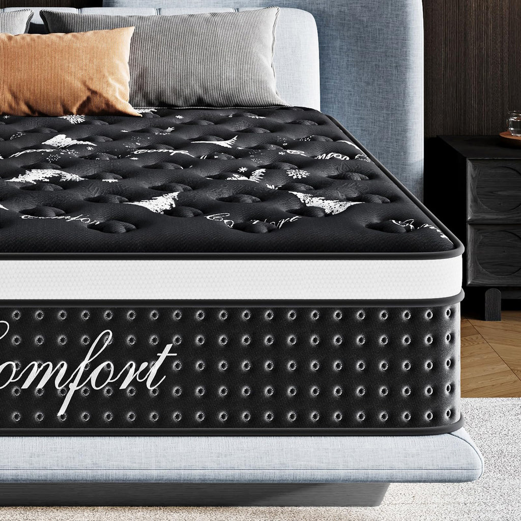 12 Inch Full Hybrid Mattress with Pocket Springs & Cooling Memory Foam O505