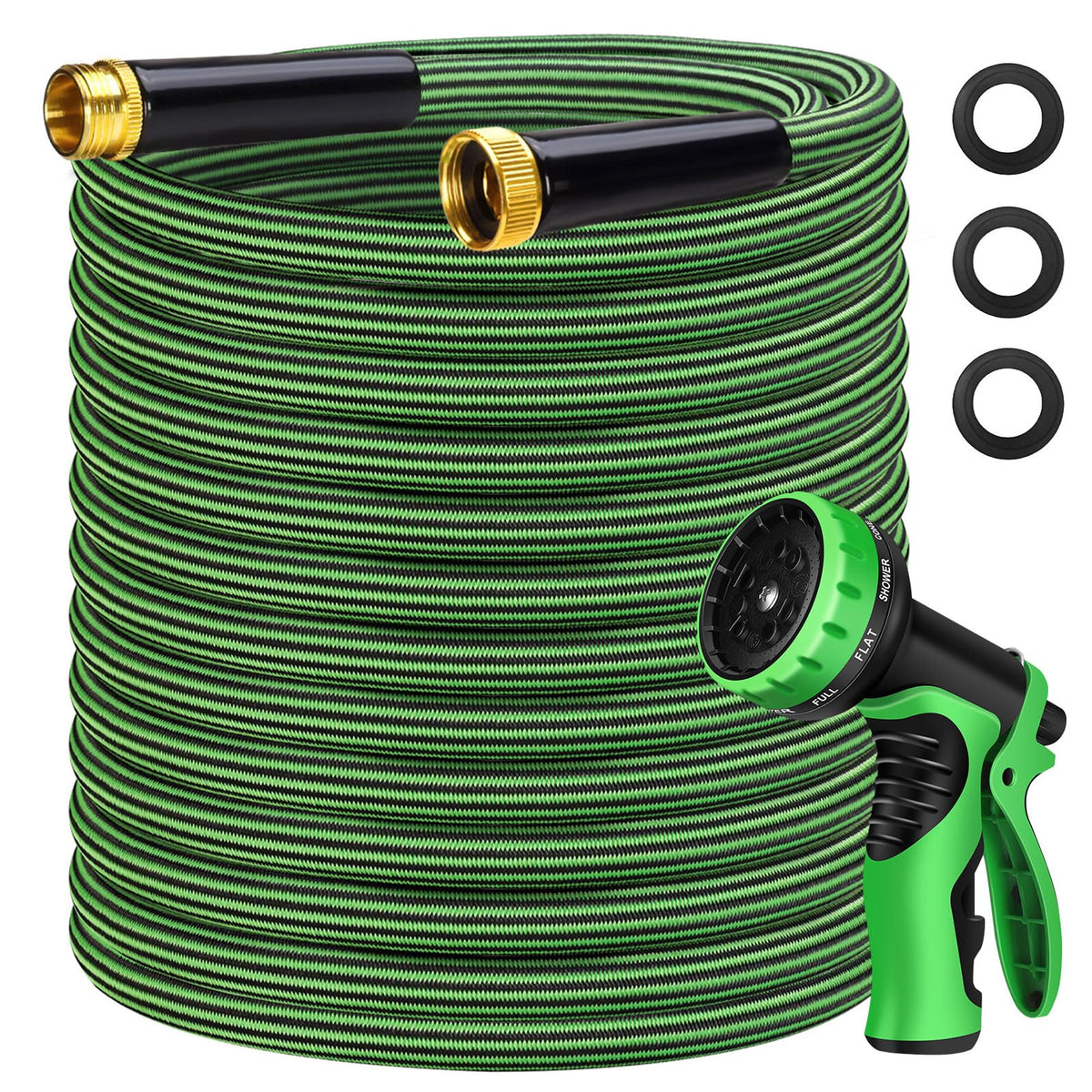 100 ft Flexible Non-Expandable Kink-Free Lightweight Garden Hose W775