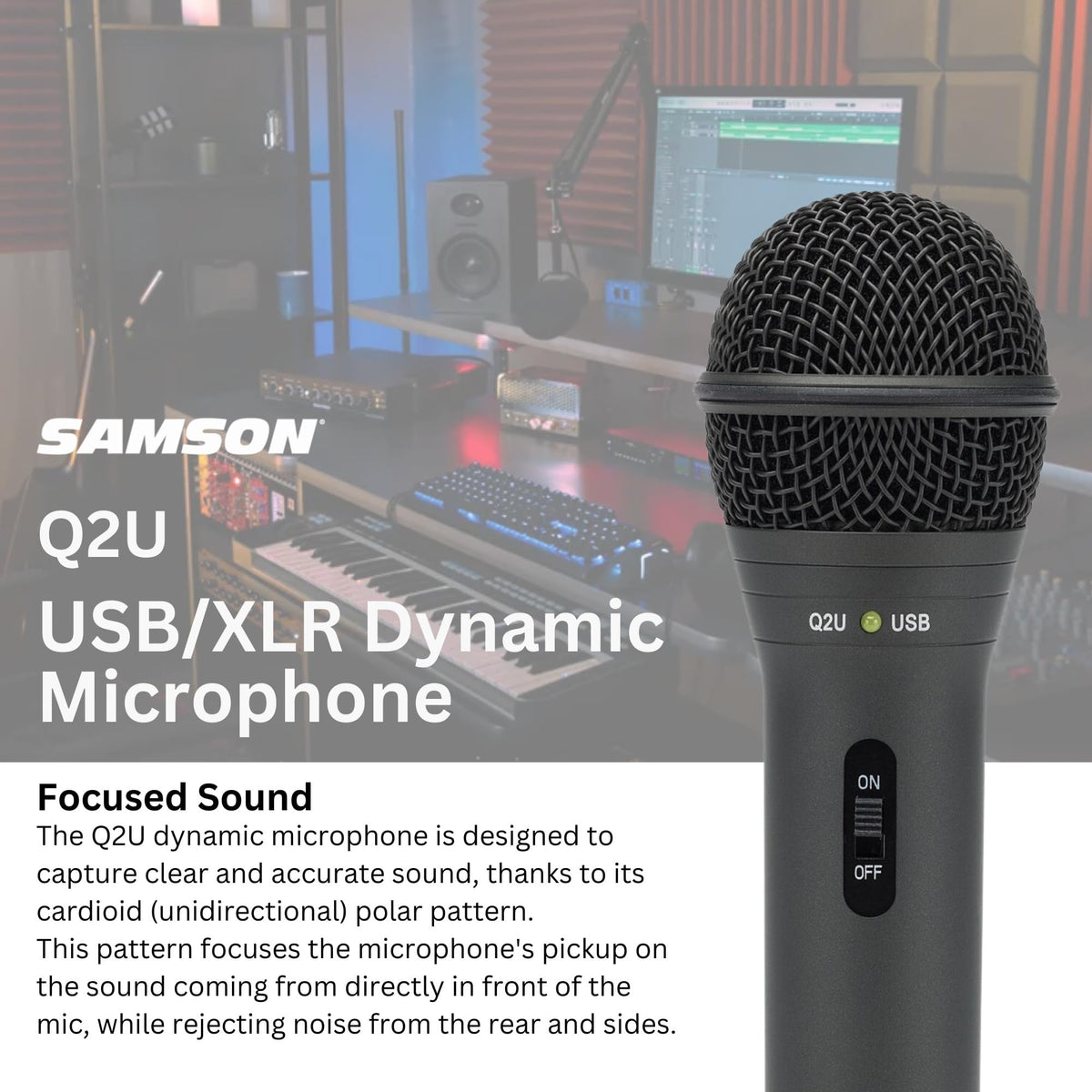 Handheld Dynamic XLR/USB Microphone U913991