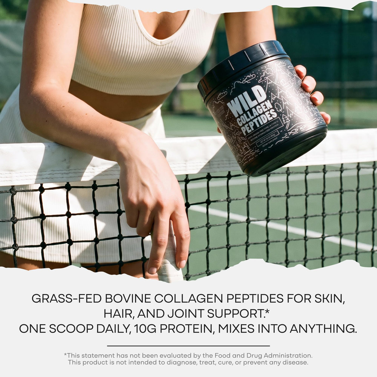 Collagen Peptides Powder Grass-Fed Hydrolyzed 16oz N755