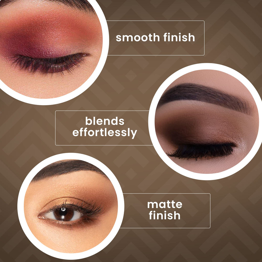 9-Color Matte Eyeshadow Palette D54949