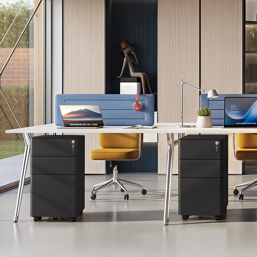 3 Drawer Mobile File Cabinet X1163