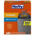 33 Gallon Black Trash Bags with Drawstrings, 48ct I12701