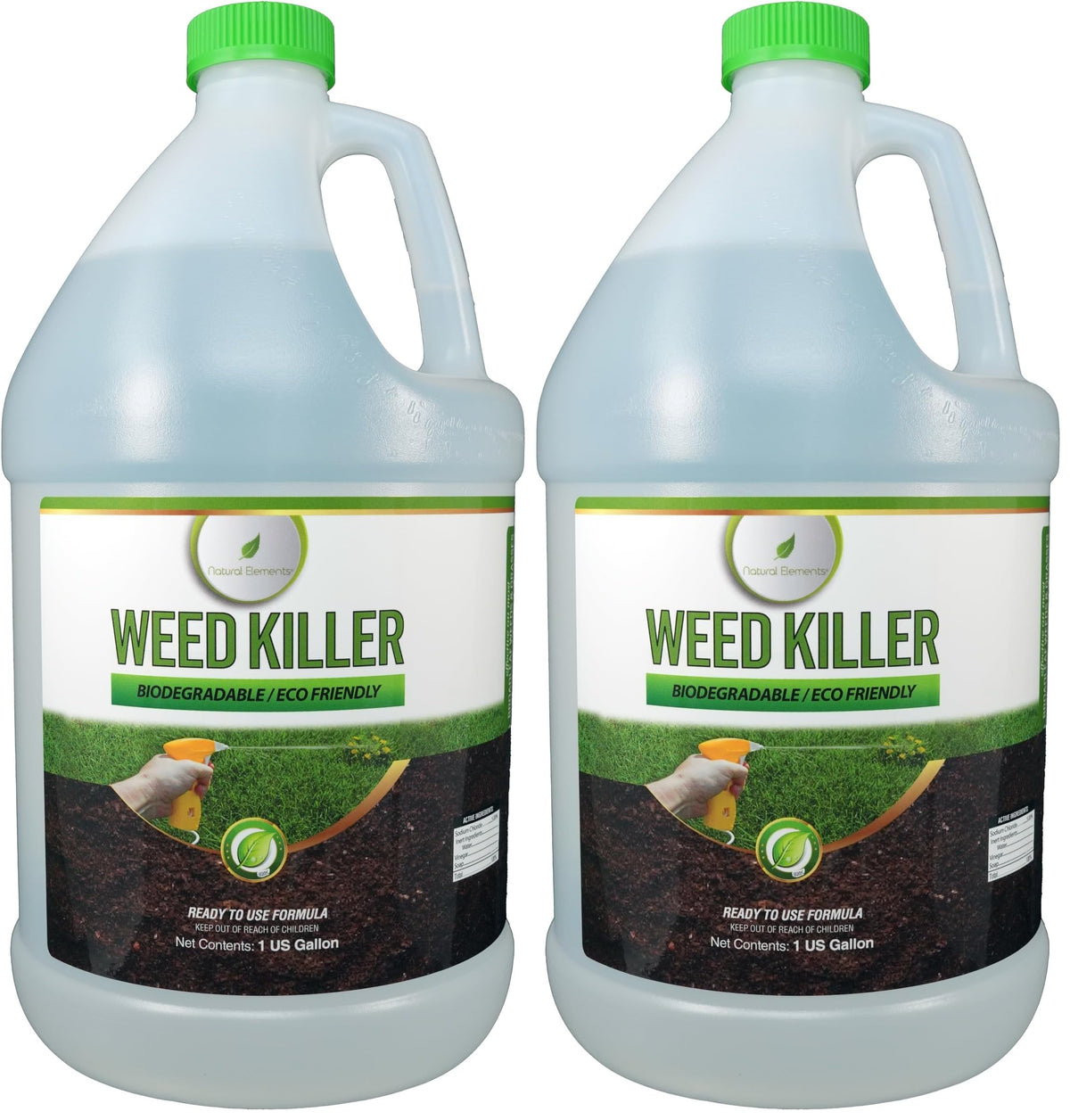 Natural Weed Killer 1 Gallon Pack of 2 C874