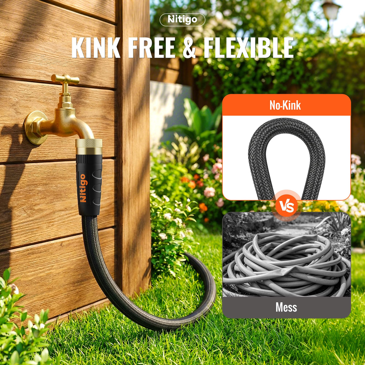 Ultra Lightweight Garden Hose 100FT E21249