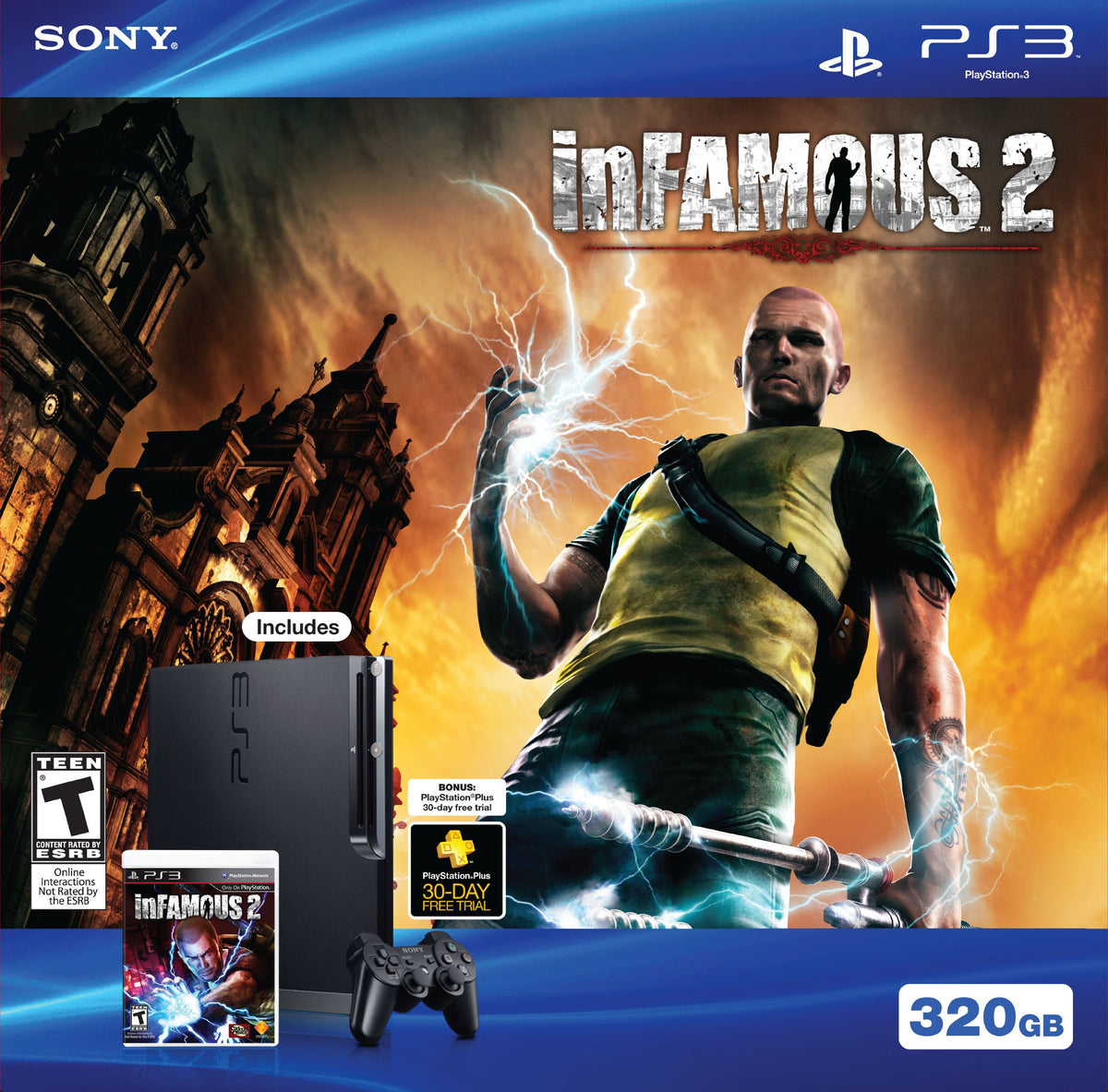 PlayStation 3 320gb Console Bundle K327726