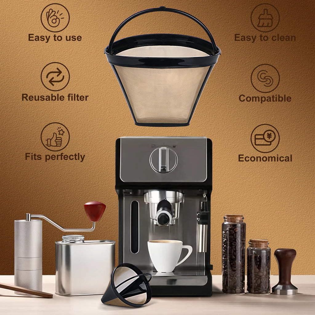 Reusable Cone Coffee Filter D589