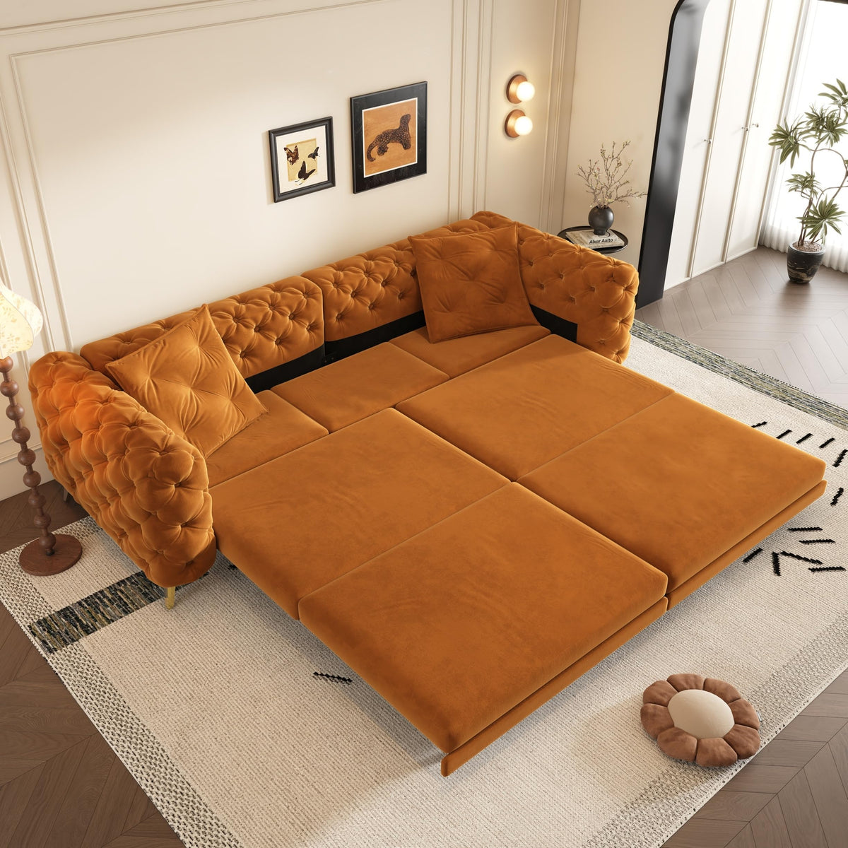 King Size 3 in 1 Pull Out Sofa Bed X591112
