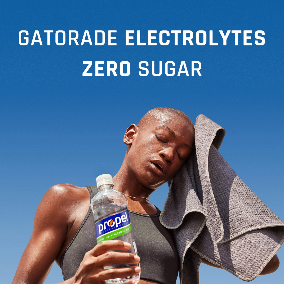 Electrolyte Water, Kiwi Strawberry, 12 fl oz, 8 Pack Q746424